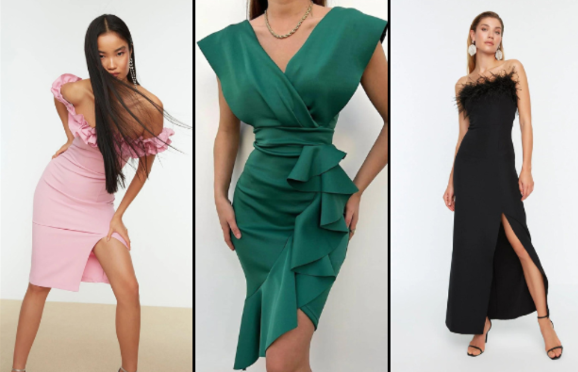 Nişandan düğüne kadar her türlü davette gözleri üstünüze çevirtecek elbise modelleri