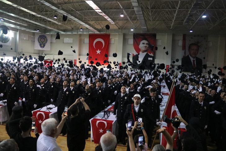 Erzincan'da 826 polis adayı mezuniyet heyecanı yaşadı G5