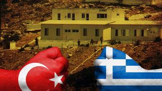 Bodrum'a 8 km uzaklıktaki Keçi Adası'nda Yunan provokasyonu! Adadaki askerler ve yerleştirilen ağır silahlar görüntülendi