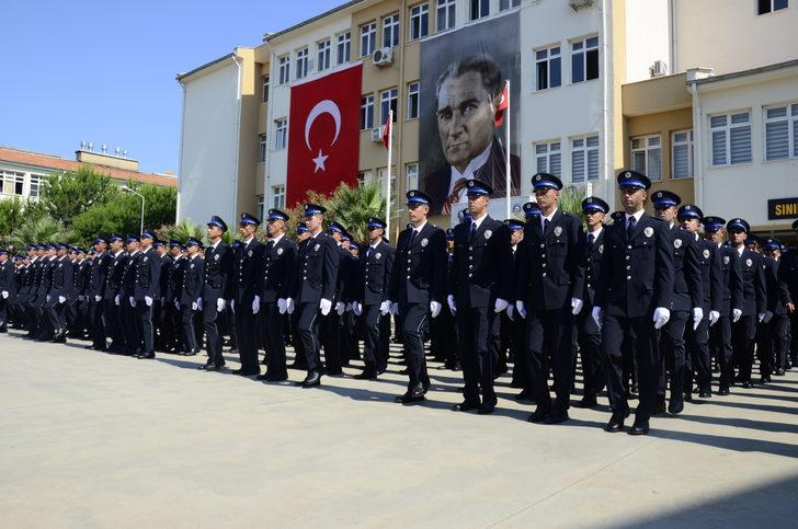 Aydın'da eğitimini tamamlayan 483 polis adayı yemin etti G4