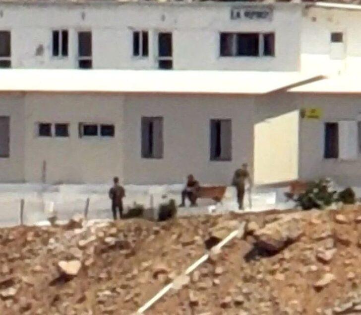 Bodrum'a 8 km uzaklıktaki Keçi Adası'nda Yunan provokasyonu! Adadaki askerler ve yerleştirilen ağır silahlar görüntülendi G2