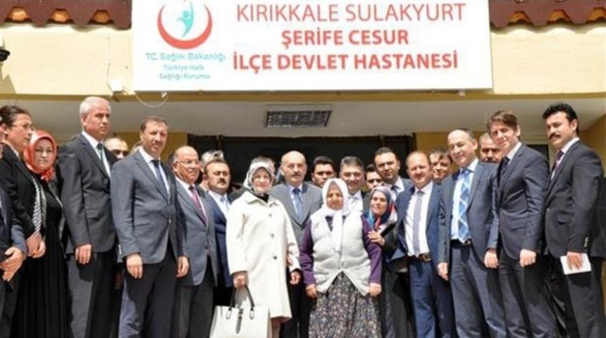 Kırıkkale'de Şerife Cesur'un adı çamurlu ayakkabılarıyla girmediği hastaneye verildi
