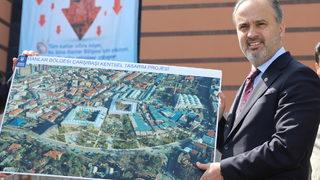 Bursa'daki Tarihi Çarşı ve Hanlar Bölgesi'nin çevresinde bina yıkımı sürüyor