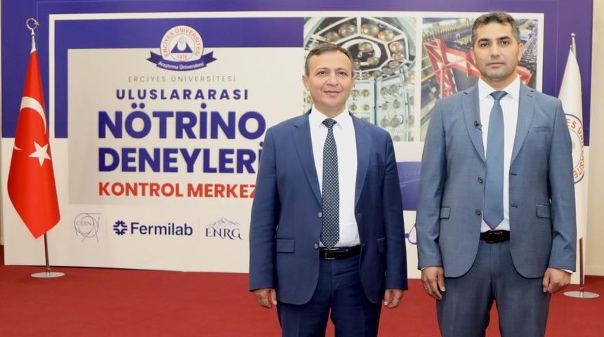 Erciyes Üniversitesinde uluslararası nötrino deneylerinin kontrol merkezi kurulacak