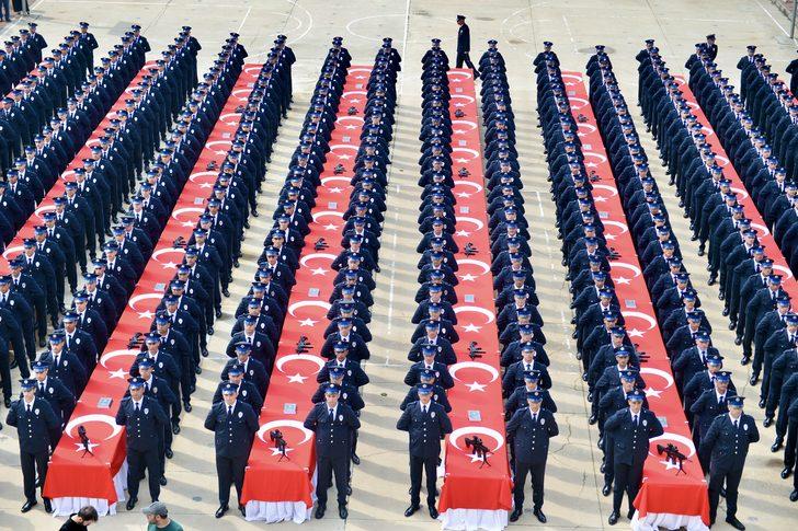 Karabük Polis Meslek Eğitim Merkezinde mezuniyet heyecanı G2