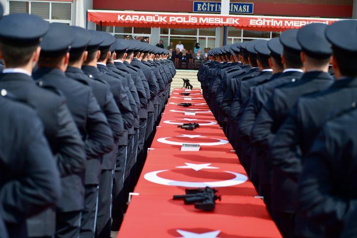 Karabük Polis Meslek Eğitim Merkezinde mezuniyet heyecanı G4