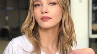 Aşk Mantık İntikam'ın Çağla'sı Melisa Döngel'in derin göğüs dekolteli pozu olay oldu! Siyahlar içinde nefes kesti