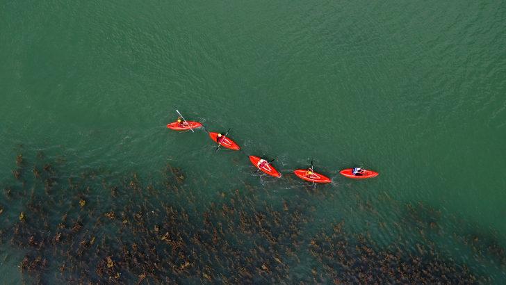 Muş'ta üniversite öğrencileri kano heyecanı yaşadı G1