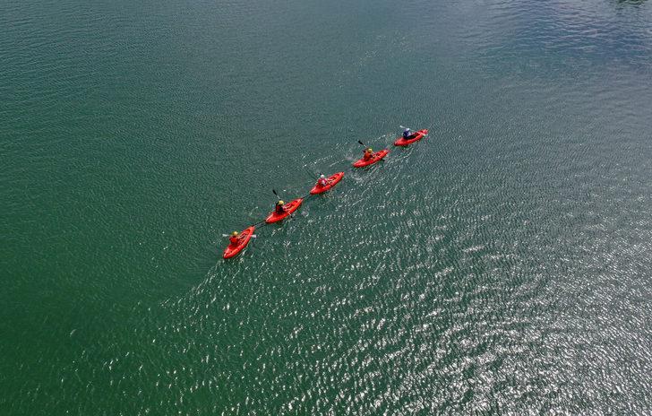 Muş'ta üniversite öğrencileri kano heyecanı yaşadı G2