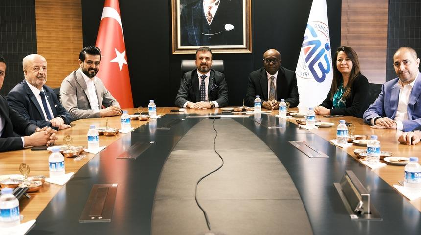 Cibuti'nin Ankara B&uuml;y&uuml;kel&ccedil;isi Abdillahi, G&uuml;neydoğulu hububat&ccedil;ılarla g&ouml;r&uuml;şt&uuml;