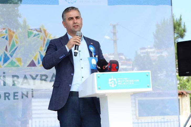 Kocaeli'de Seyrek Plajı'na mavi bayrak asıldı G2