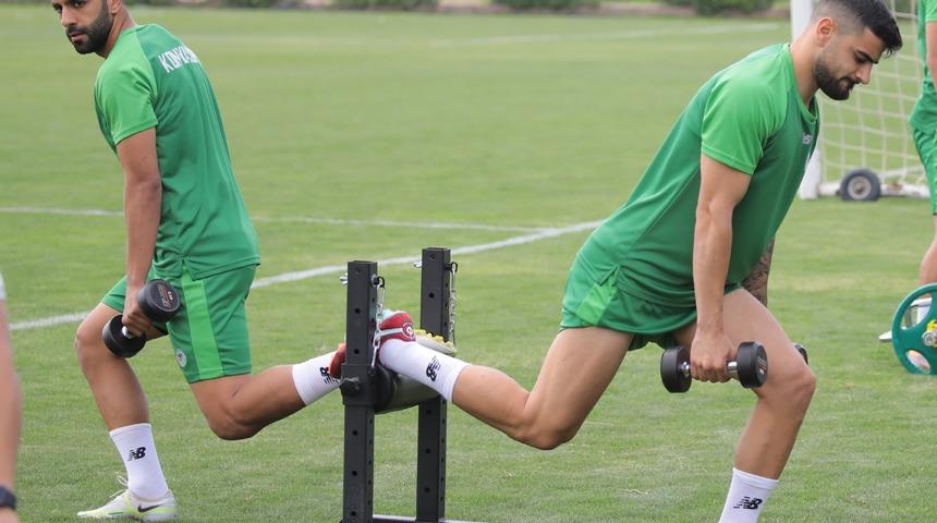 Konyaspor yeni sezon hazırlıklarını sürdürdü