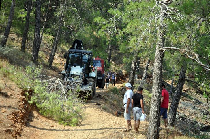 GÜNCELLEME - Köyceğiz'deki orman yangını kontrol altına alındı G2