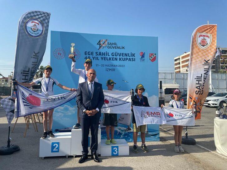 Ege Sahil Güvenlik 40. Yıl Yelken Yarışları'nda ödüller sahiplerini buldu G5