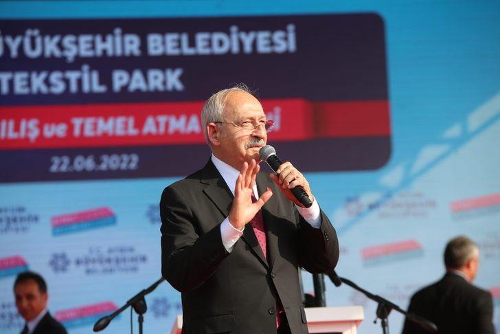 Kılıçdaroğlu, Aydın'da Tekstil Parkı açılışında konuştu: G4