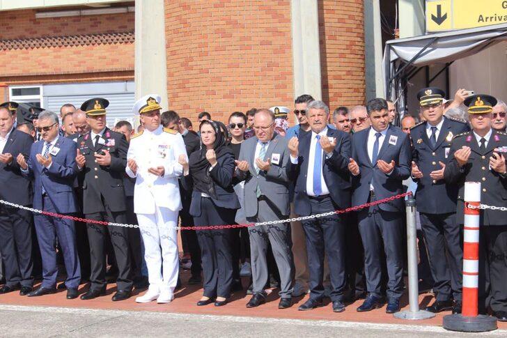 Şehit Topçu Uzman Çavuş Özkaya'nın cenazesi Zonguldak'a getirildi G3