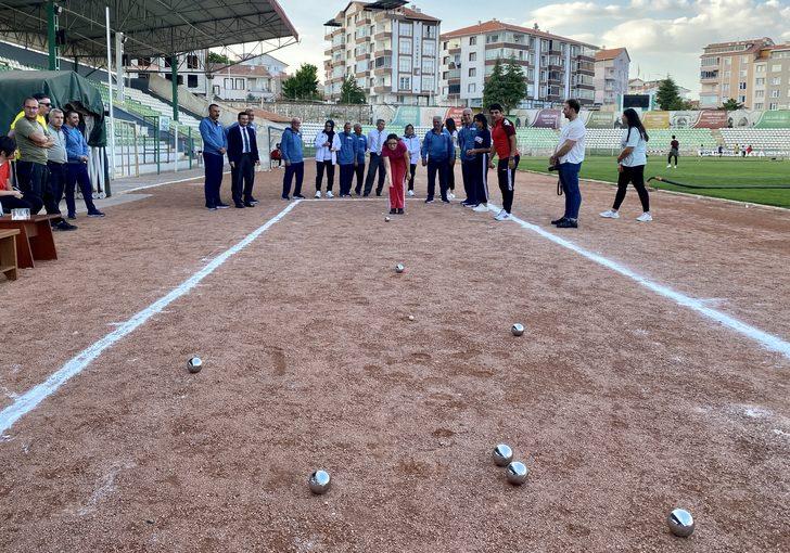 Kırşehir'de şehit ailelerine "bocce" eğitimi verildi G2