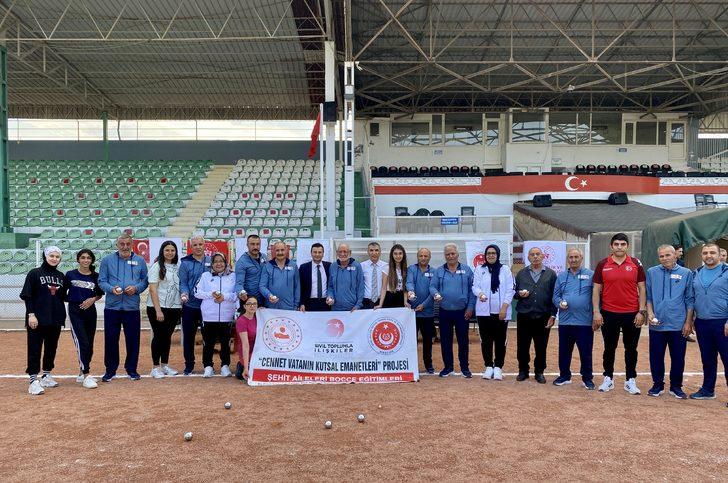 Kırşehir'de şehit ailelerine "bocce" eğitimi verildi G4