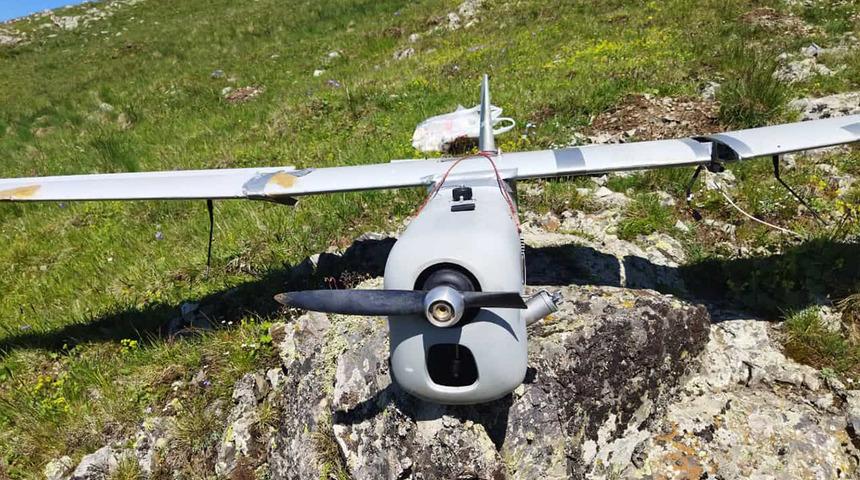 Gümüşhane'de arazide bulundu! Rus yapımı İHA, Ankara'ya gönderildi...