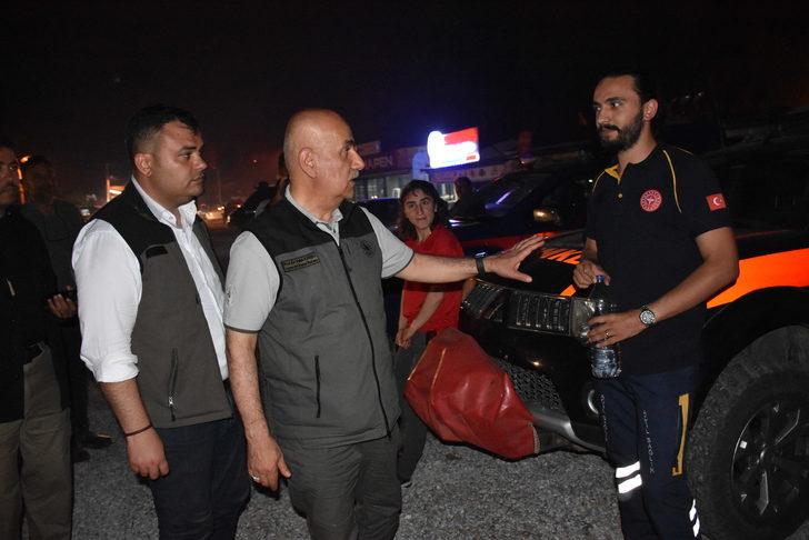 Tarım ve Orman Bakanı Kirişci, Marmaris'te orman yangını bölgesinde açıklama yaptı: G1