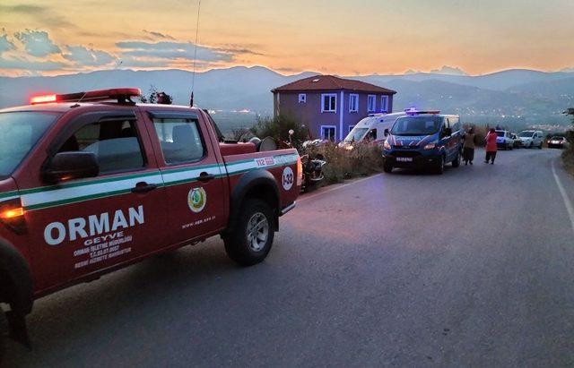 Sakarya'da devrilen traktörün altında kalan kişi kurtarılamadı