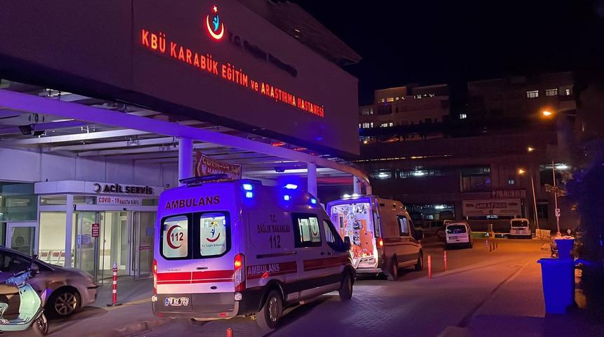 Karabük'te silahlı saldırıya uğrayan iki kişi yaralandı