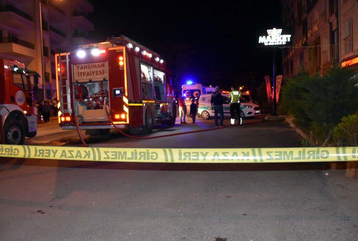 Kırıkkale'de çıkan yangında pencereden atlayan bir kişi ağır yaralandı G3