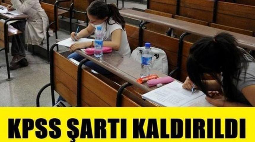 KPSS Şartı Olmadan Memur Alınacak Şartlar Neler Kimler Alınacak?