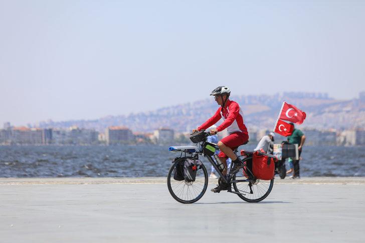 Şehitlere saygı için İzmir'den Kars'a pedal çevirecek G2