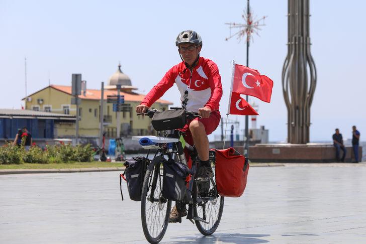 Şehitlere saygı için İzmir'den Kars'a pedal çevirecek G4