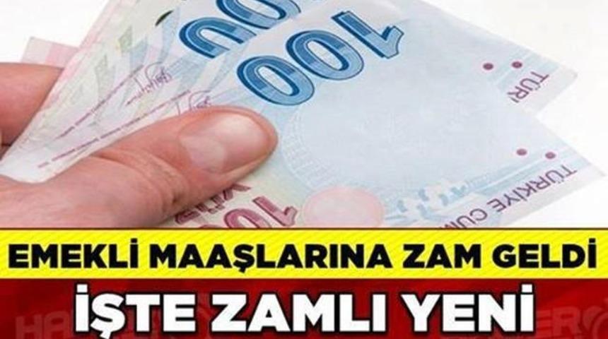Emekli Maaşlarına Zam Geldi Emekli Maaşları Ne Kadar Oldu!