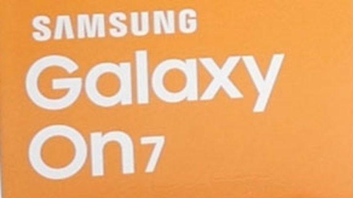 Samsung Galaxy On7 2016 geliyor!