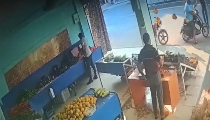 Mersin'de silahla yaralama güvenlik kamerasında G2