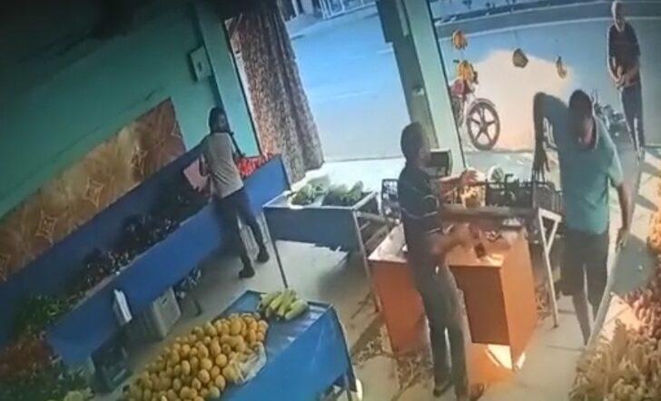 Mersin'de silahla yaralama güvenlik kamerasında G4