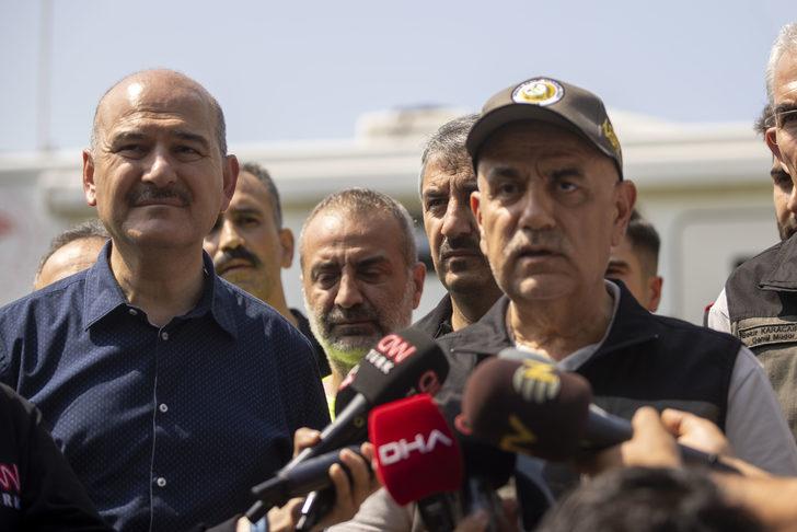 Bakanlar Kirişci ve Soylu, Marmaris'teki yangınla ilgili açıklama yaptı (1) G2