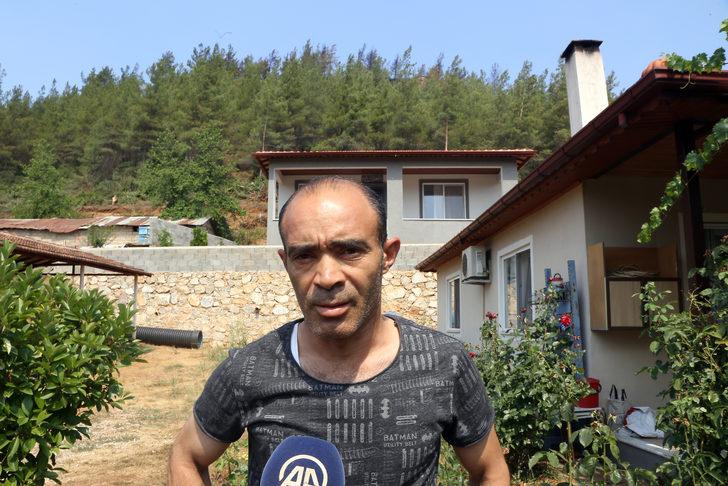 Marmaris'teki yangında tahliye edilen vatandaşlar yaşadıklarını anlattı G2