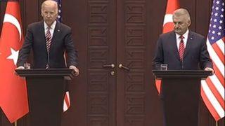 Yıldırım ile Biden’dan açıklamalar