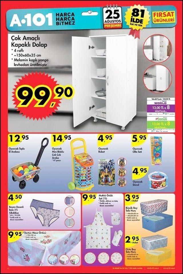 A101 25 Ağustos Broşürü Çıktı Hangi Ürünler Ucuzladı? 1
