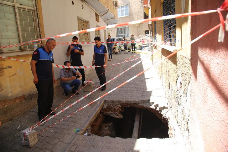 Şanlıurfa'da göçük meydana gelen sokaktaki 14 ev tahliye edilecek G5