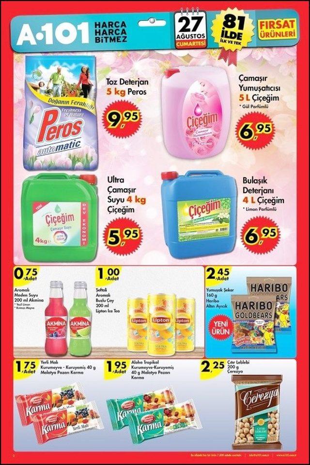 A101 25 Ağustos Broşürü Çıktı Hangi Ürünler Ucuzladı? 6