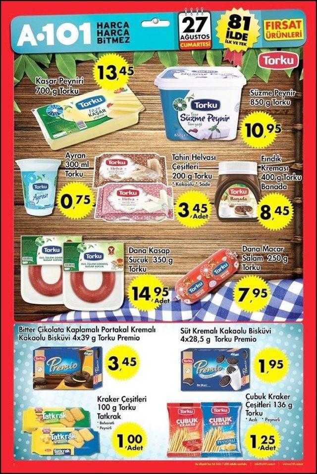 A101 25 Ağustos Broşürü Çıktı Hangi Ürünler Ucuzladı? 7