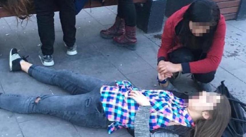 Sentetik Uyuşturucu Kullanan Kız Sokak Ortasında Bakın Ne Hale Geldi