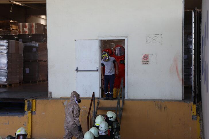 Fabrika yangını sonrası Diyarbakır OSB'de tatbikat G5