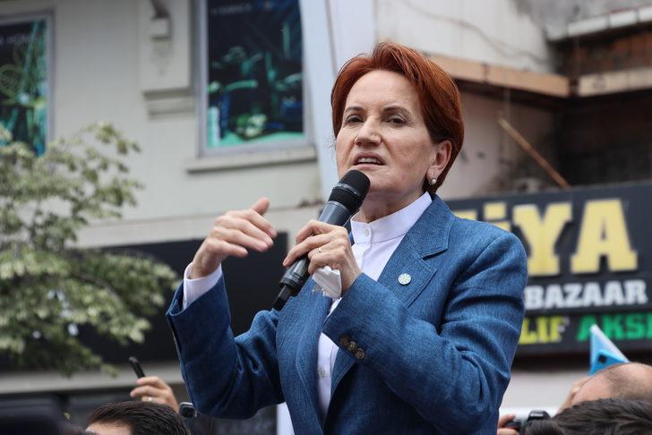 İYİ Parti Genel Başkanı Akşener'den Tekirdağ'da esnaf ziyareti G1