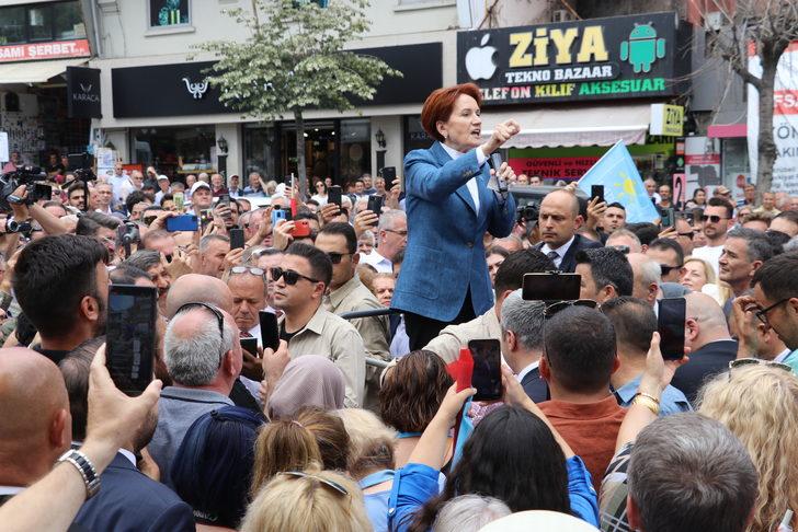 İYİ Parti Genel Başkanı Akşener'den Tekirdağ'da esnaf ziyareti G2