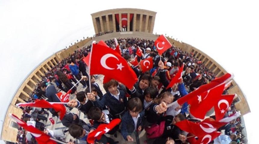 Anıtkabir'i hi&ccedil; b&ouml;yle g&ouml;rmediniz