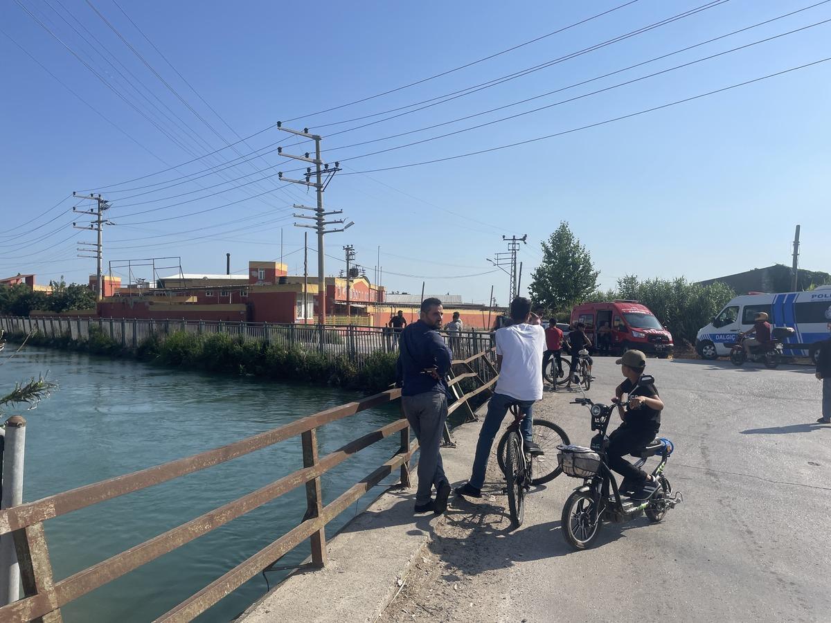 Adana'da sulama kanalına d&uuml;şen &ccedil;ocuk kayboldu