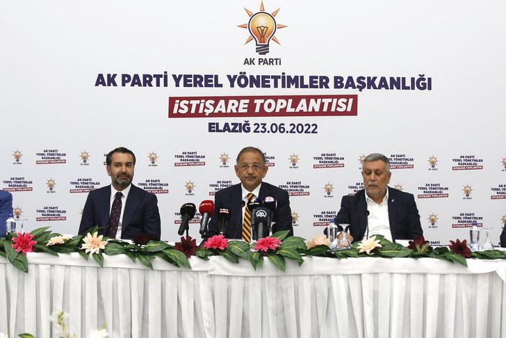 AK Parti Genel Başkan Yardımcısı Mehmet Özhaseki, Elazığ'da konuştu: G1