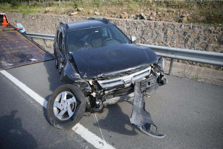 Ordu'da cipin bariyere çarptığı kazada 2 kişi yaralandı G1