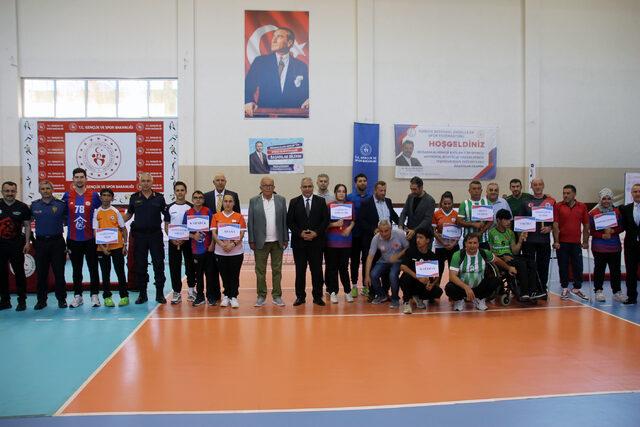 Türkiye Paravolley Süper Lig Şampiyonası ve 1. Lig play-off maçları Zonguldak'ta başladı